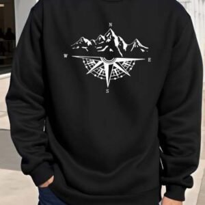 Printed Casual Long Sleeve Sweatshirt